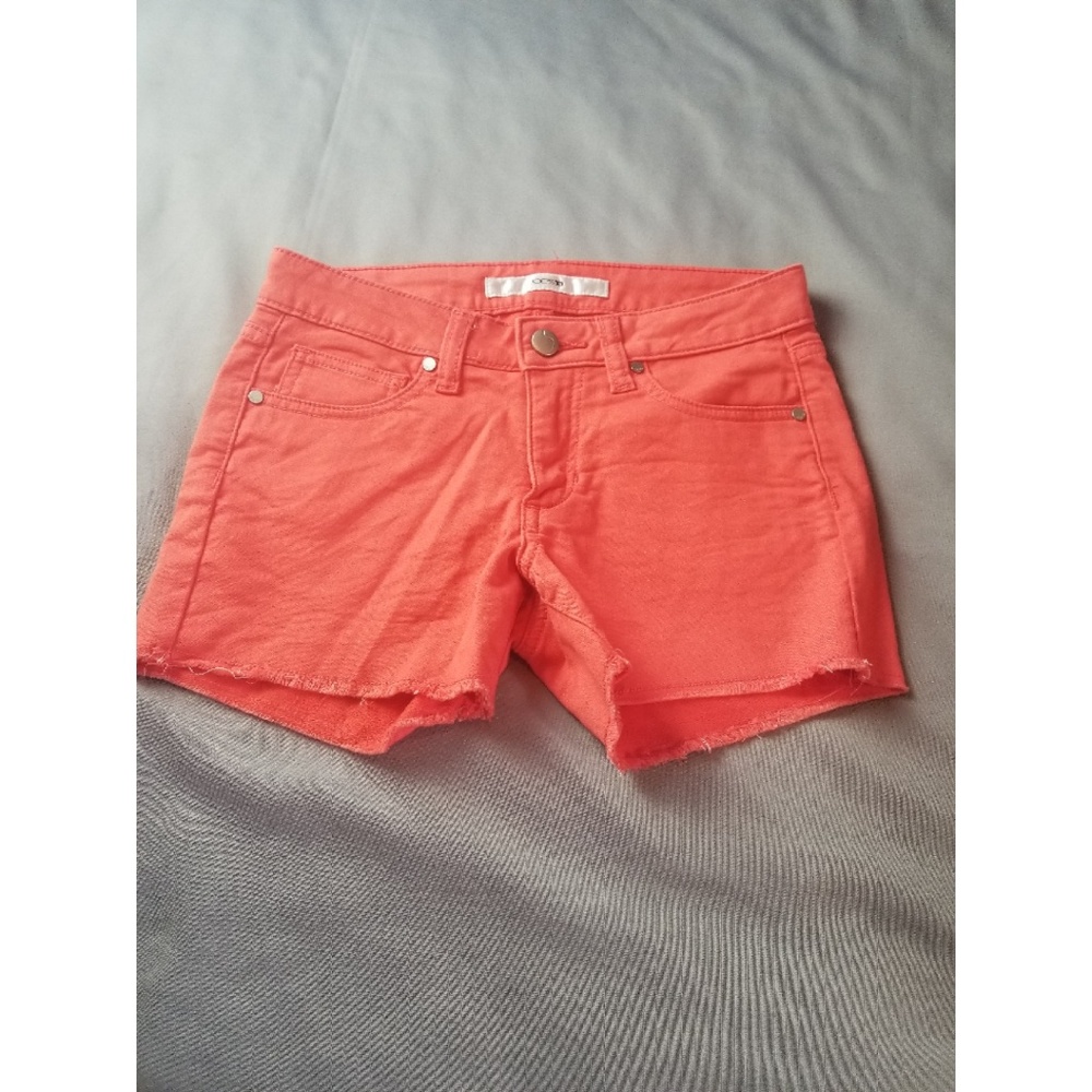 Joe's orange girls shorts